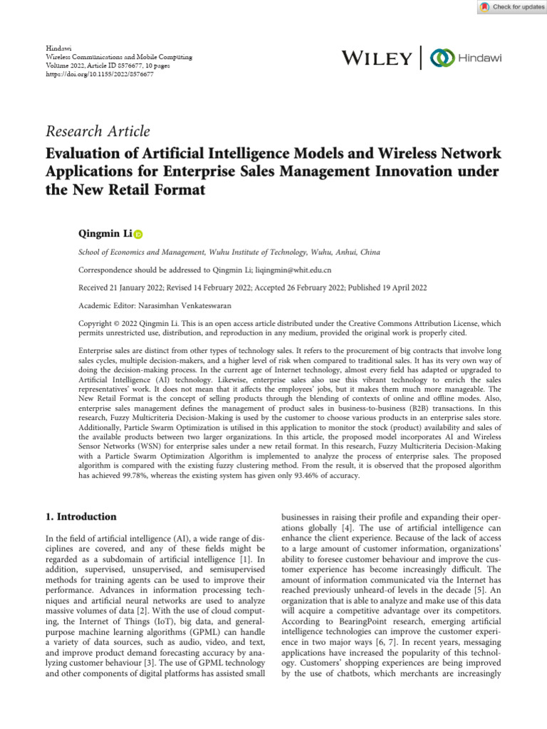 11 - Evaluation of Artificial Intelligence | PDF | Artificial ...