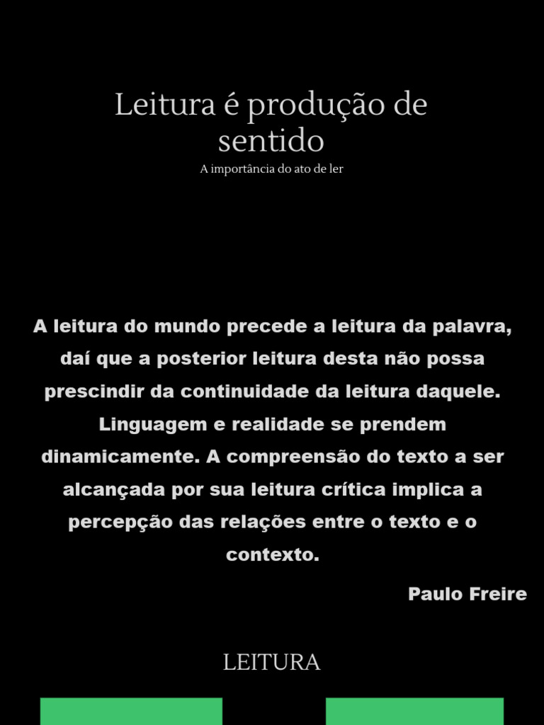 A Importância da Leitura Ativa | PDF