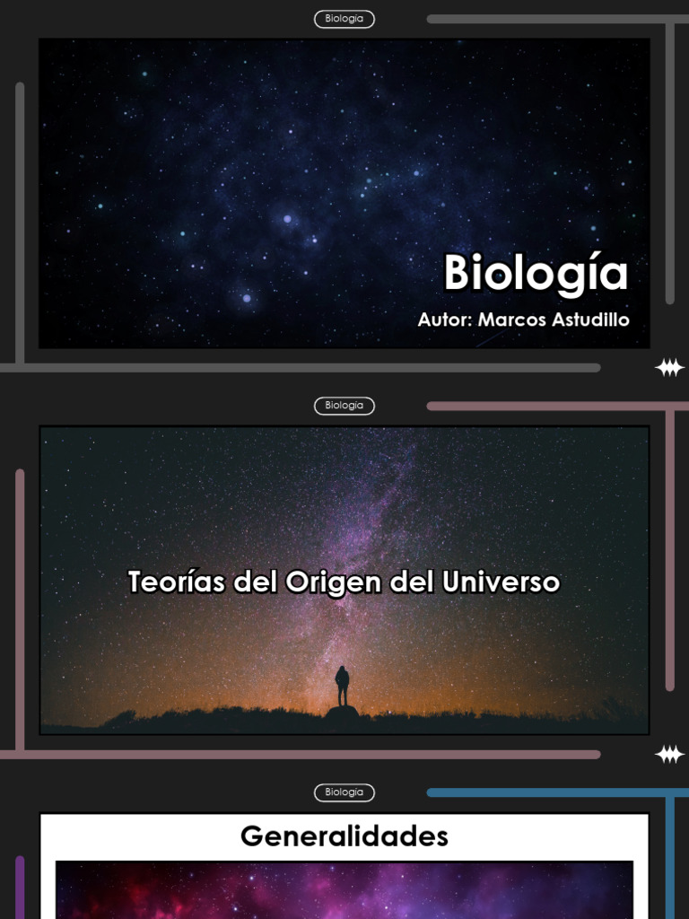 Teorías del Origen del Universo y Vida | PDF | Big Bang | Universo