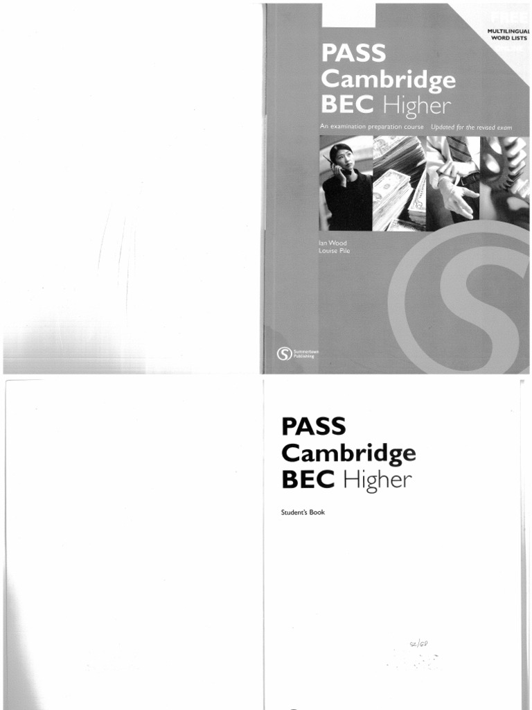 BEC Higher Self-Study | PDF