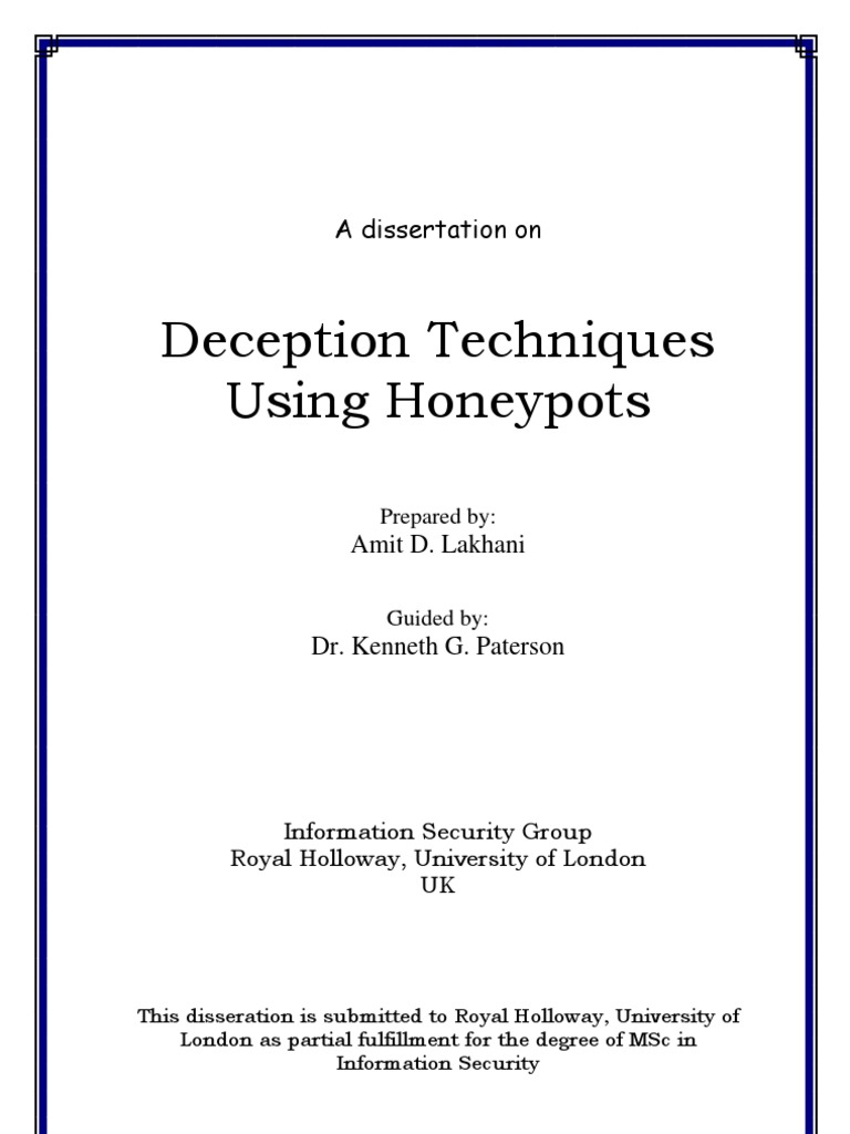 thesis on honey pdf