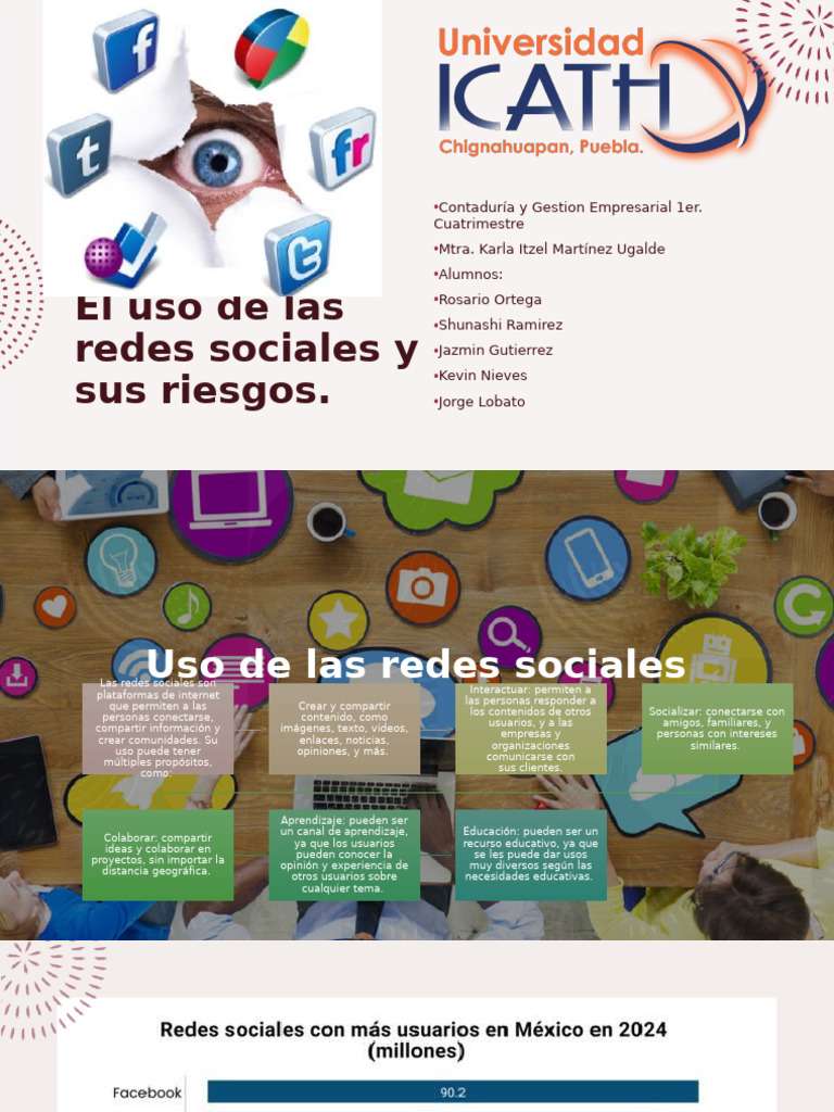 Riesgos del uso de redes sociales | PDF | Servicio de redes sociales ...