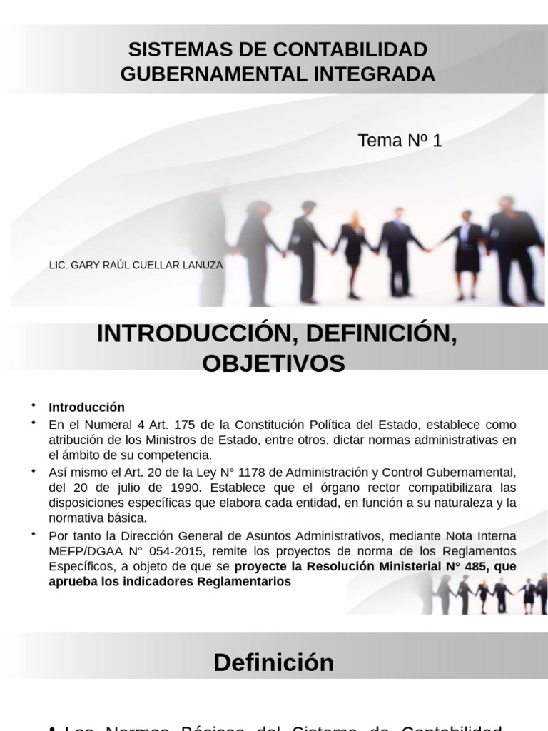 Contabilidad Gubernamental Integrada | PDF | Contabilidad | Bancos