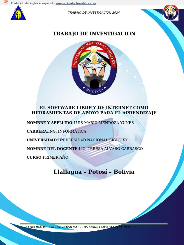 Software Libre y Aprendizaje Eficaz | PDF | Software | Ingeniería de ...