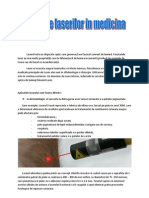 Aplicatiile Laserilor in Medicina