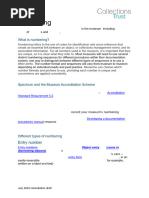Museum Numbering Standards Guide | PDF | Museum | Photograph
