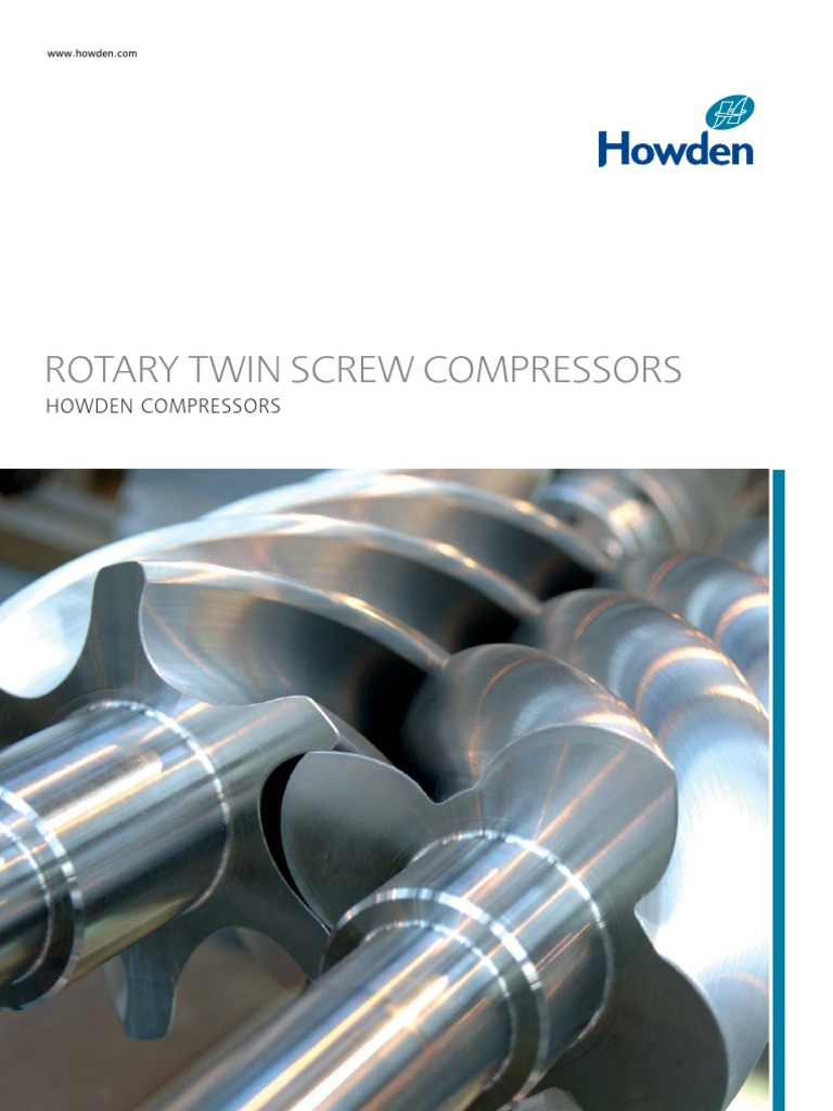 Rotary Twin Screw Compressors | PDF | Gas Compressor | Natural Gas