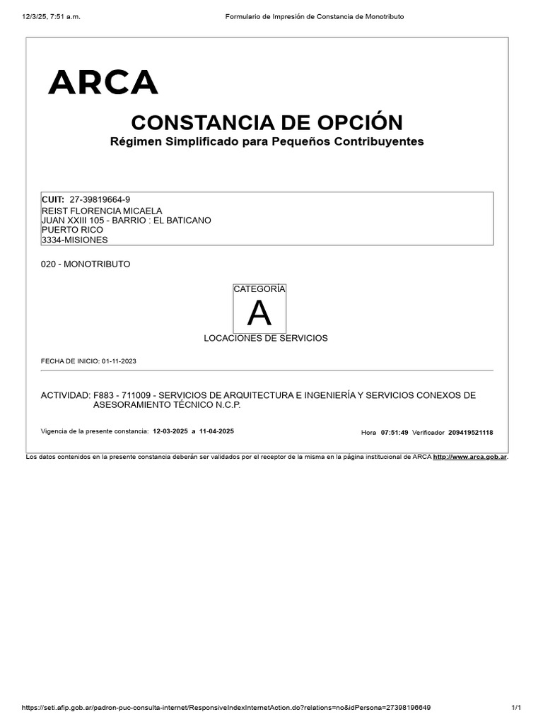 Modelo De Constancia De Convivencia Constancia De Cuit Descargar