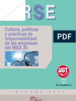 Estudio 2011 Cultura, Políticas y Prácticas de Responsabilidad Social de las empresas del IBEX35