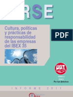 Estudio 2011 Cultura, Políticas y Prácticas de Responsabilidad Social de Las Empresas Del IBEX35