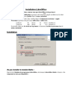 Installation personnalisée de  LibreOffice