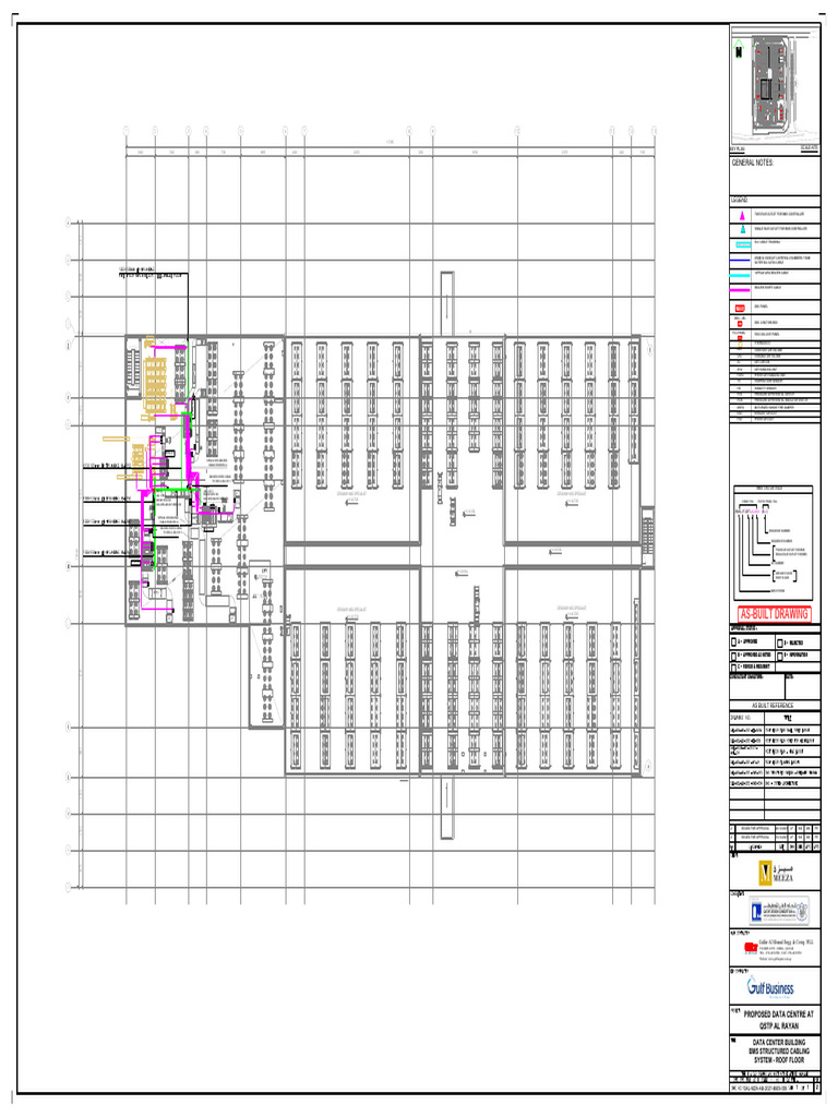 BMS Structured Cabling System Plan | PDF | Mechanical Engineering ...