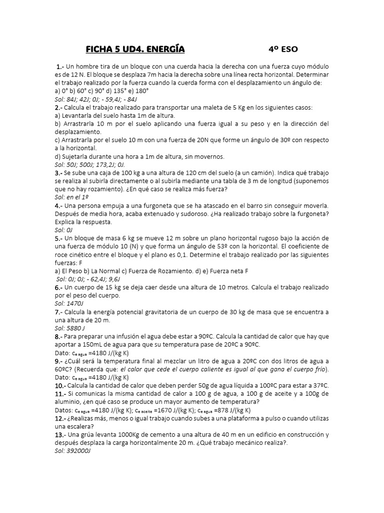 FICHA5%20UD4%20ENERG%C3%8DA | PDF | Calor | Dom