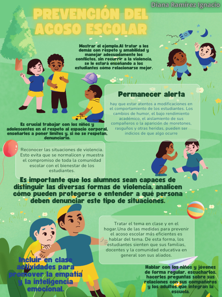 Prevención del Acoso Escolar en Clases | PDF | Violencia | Sicología