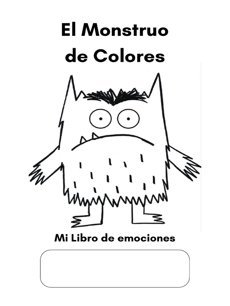El Monstruo de Colores y sus Emociones | PDF