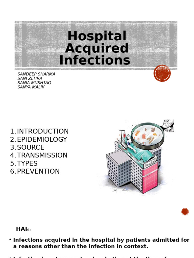 Hospital Acquired Infections-2 | PDF | Infection | Medical Specialties