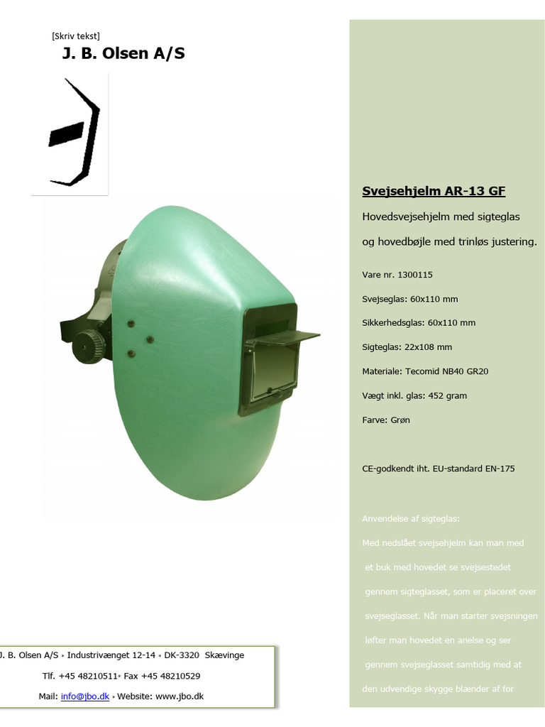 5071041300115datablad-datablad-1300115 | PDF