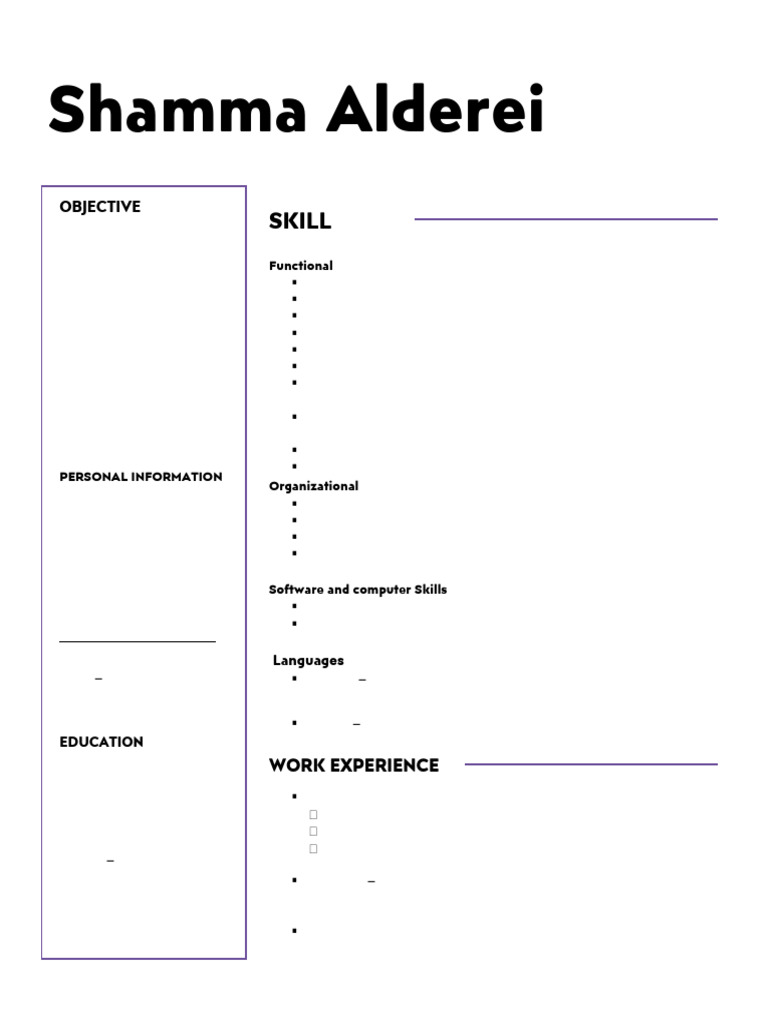Shamma Alderei: Skill | PDF