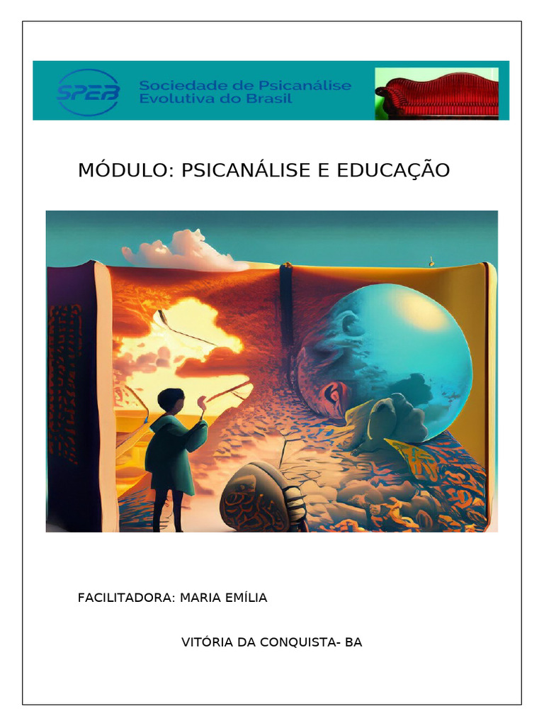 Psicanálise e Educação: Contribuições de Freud | PDF | Sigmund Freud ...