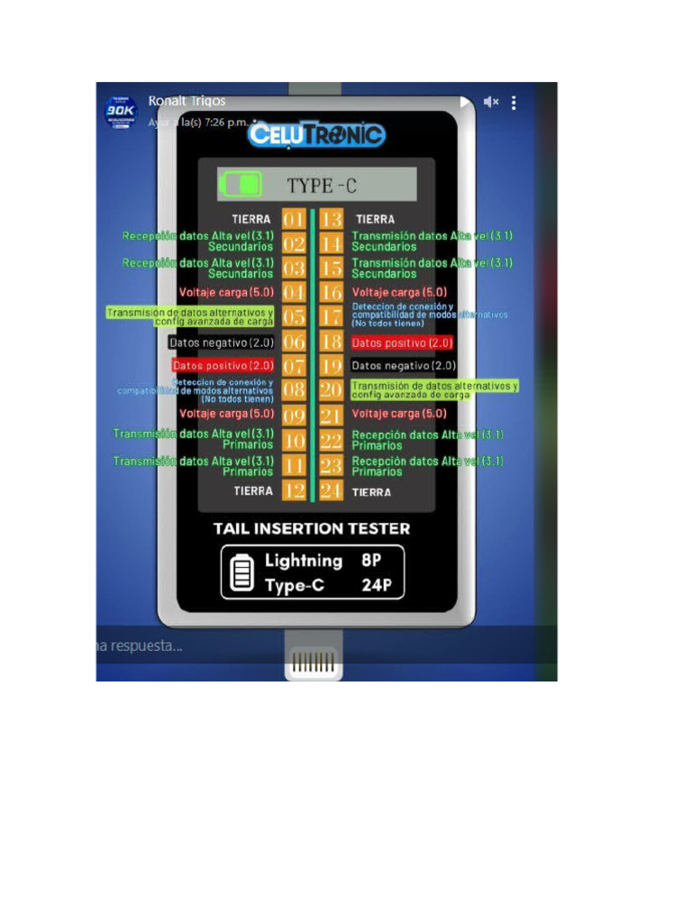 Lineas Tester Usb C | PDF
