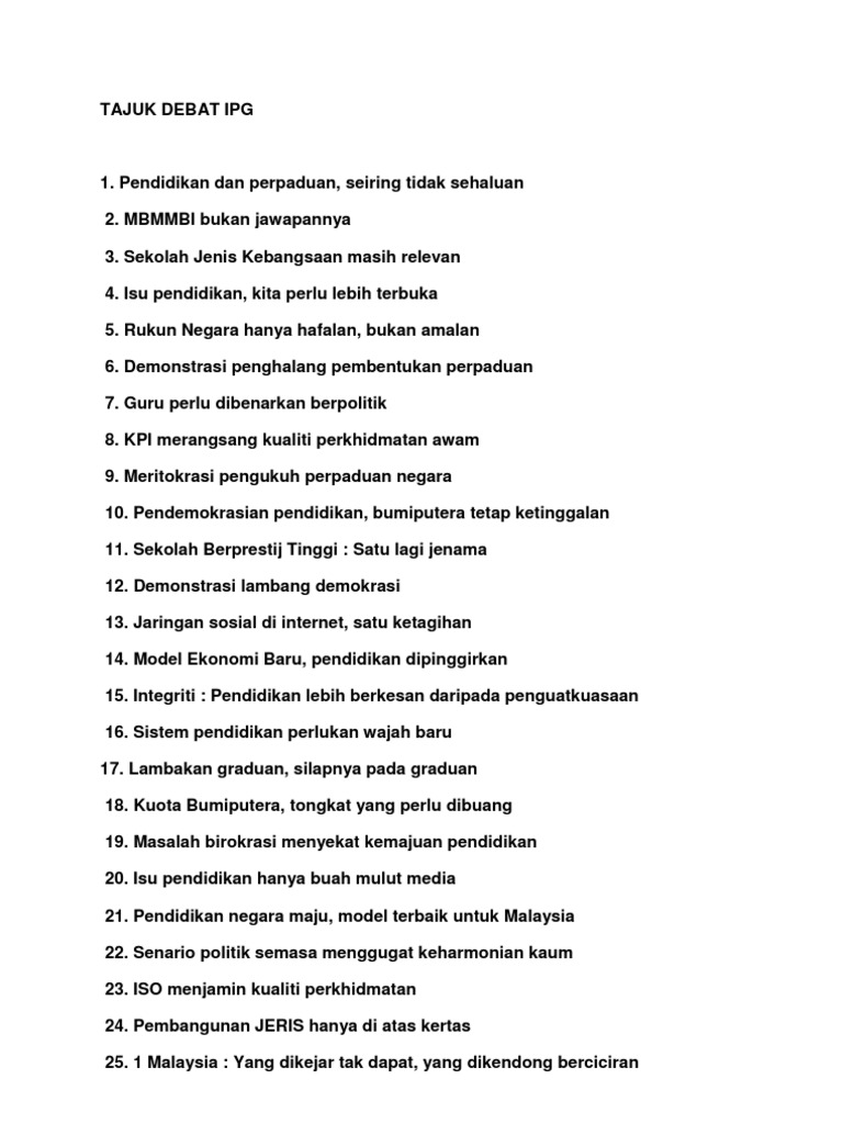 Usul Debat