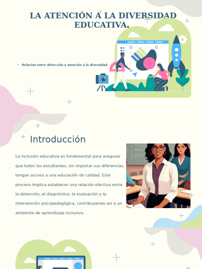 Inclusión educativa y atención a la diversidad | PDF | Evaluación ...