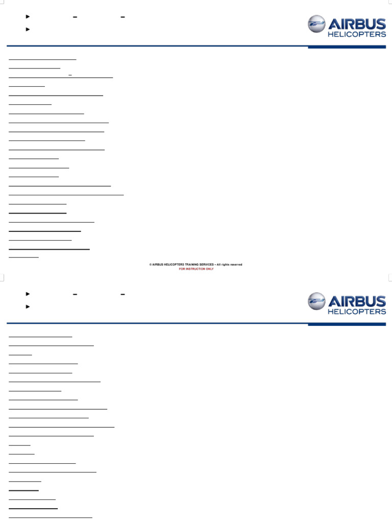 EC 225 LP Pilot Course Overview | PDF | Landing Gear | Electrical Grid