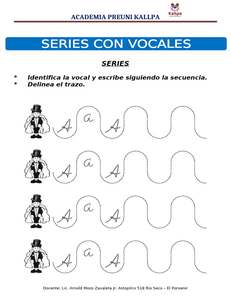 Actividades de Secuencias Vocales | PDF