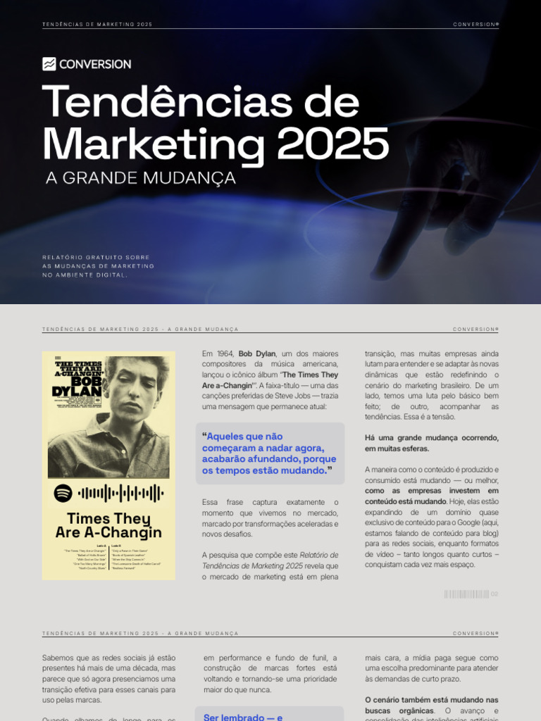Conversion Relatorio Tendencias de Marketing 2025 | PDF | Marketing ...