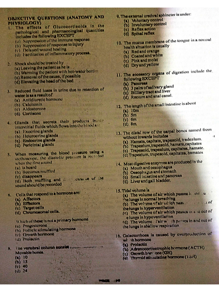 Explicit Medsurg Past Question | PDF