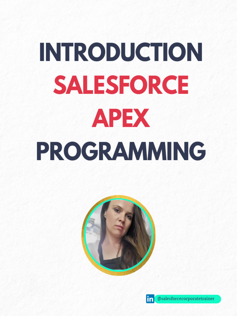Introduction To Salesforce Apex Programming 1733396415 | PDF