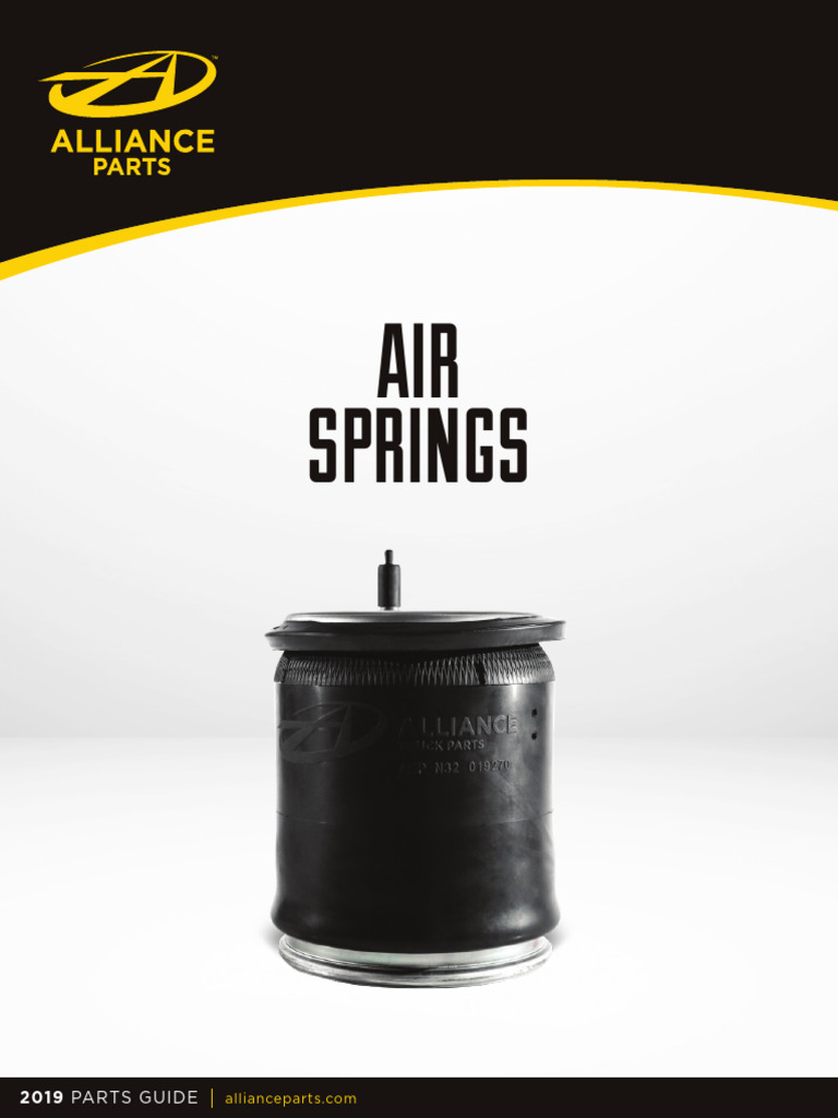 2019 Alliance Parts Air Springs Guide | PDF | Truck | Piston