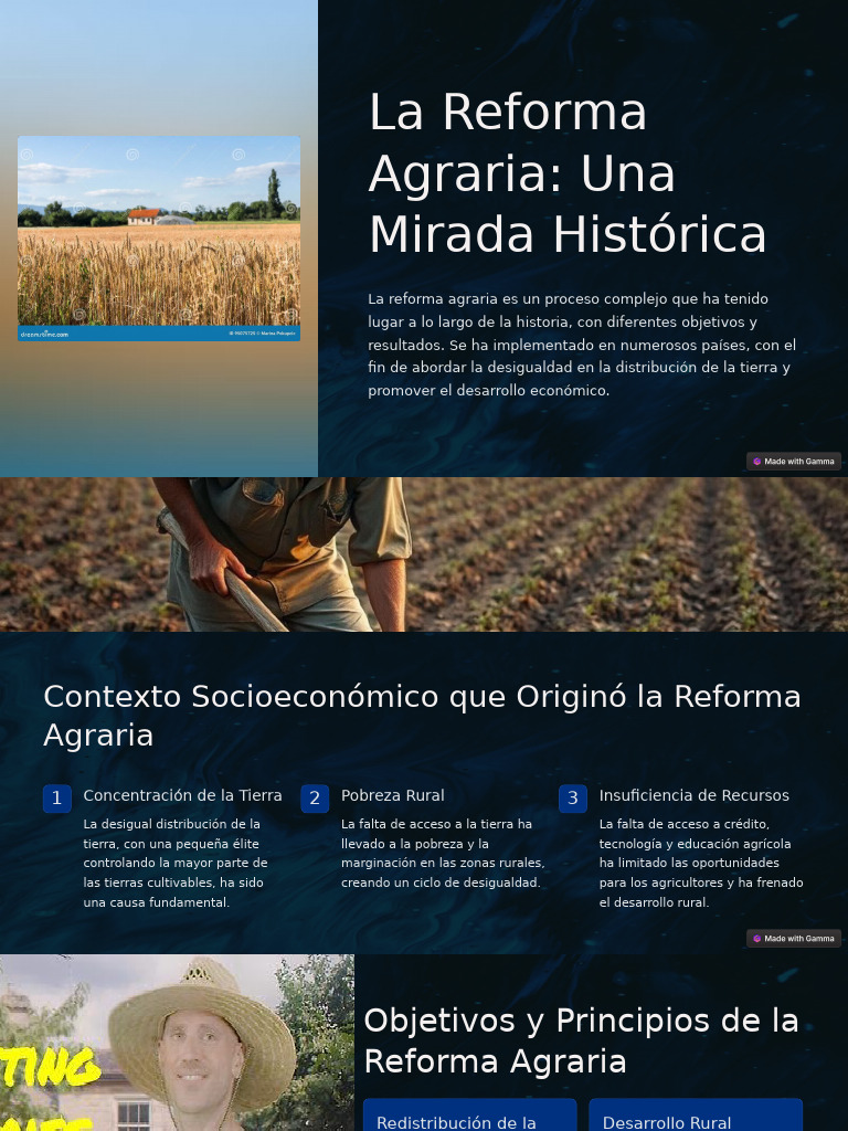 La Reforma Agraria e Impacto en El Mercado Laboral | PDF | Reforma ...