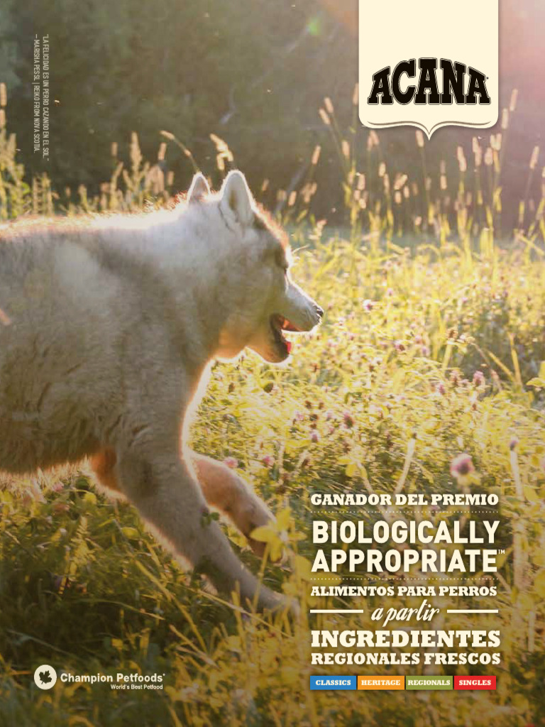 Aca Dog Brochure Es 002 Web | PDF | Carne | Carga glicemica