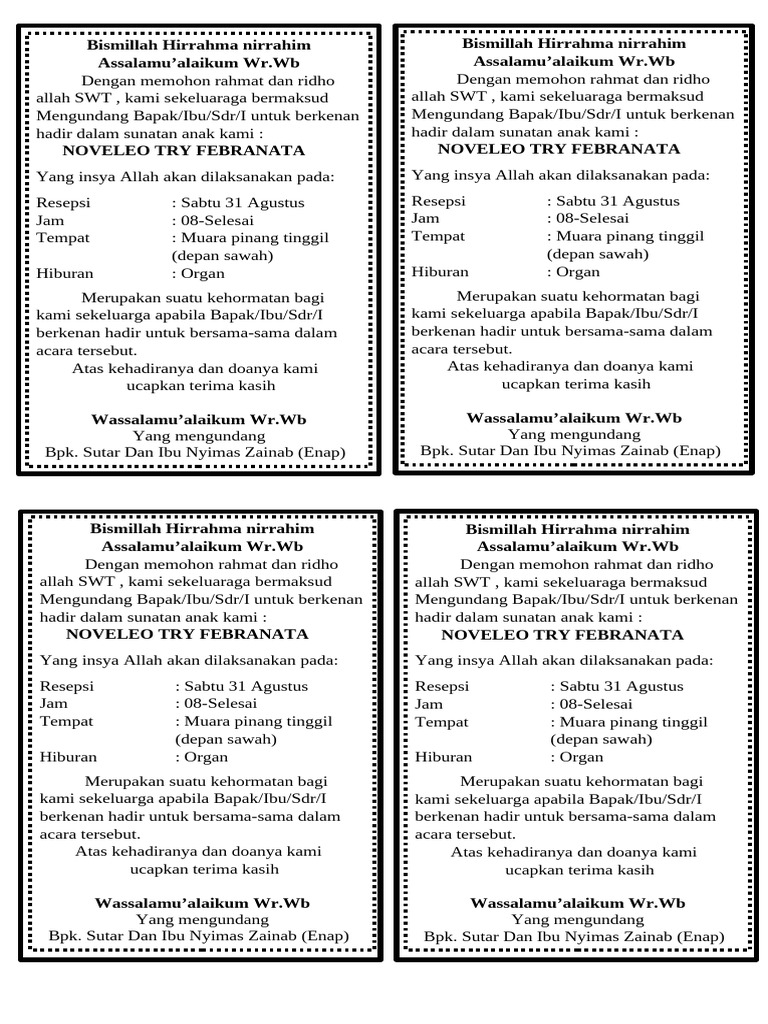 sunatan-1 | PDF