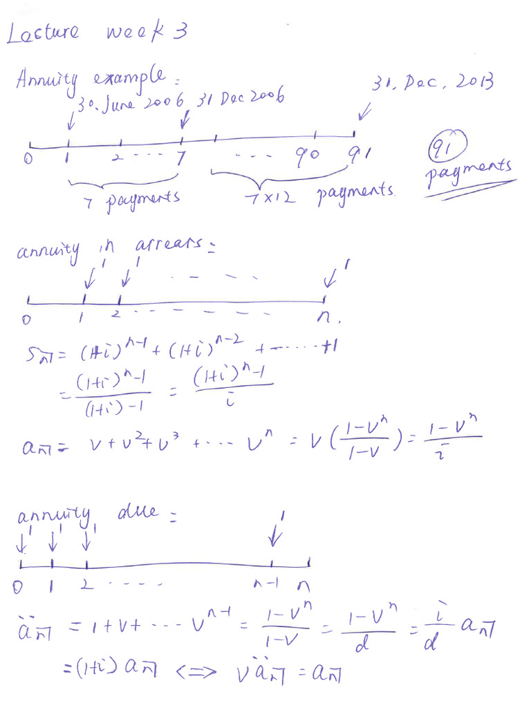 Lecture Week 3 Notes | PDF