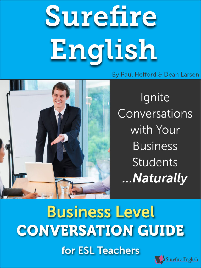 Surefire English Business Level CONVERSATION GUIDE | PDF