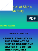 Principles of ship stability