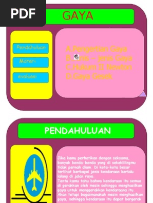 Ppt Gaya