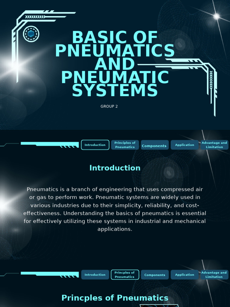 Basics of Pneumatics and Systems | PDF | Pneumatics | Mechanical ...