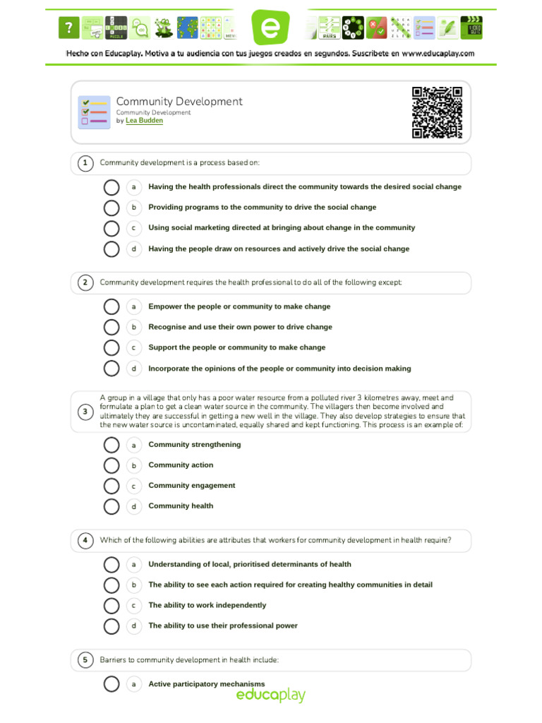 Community Development Strategies and Practices | PDF | Community ...