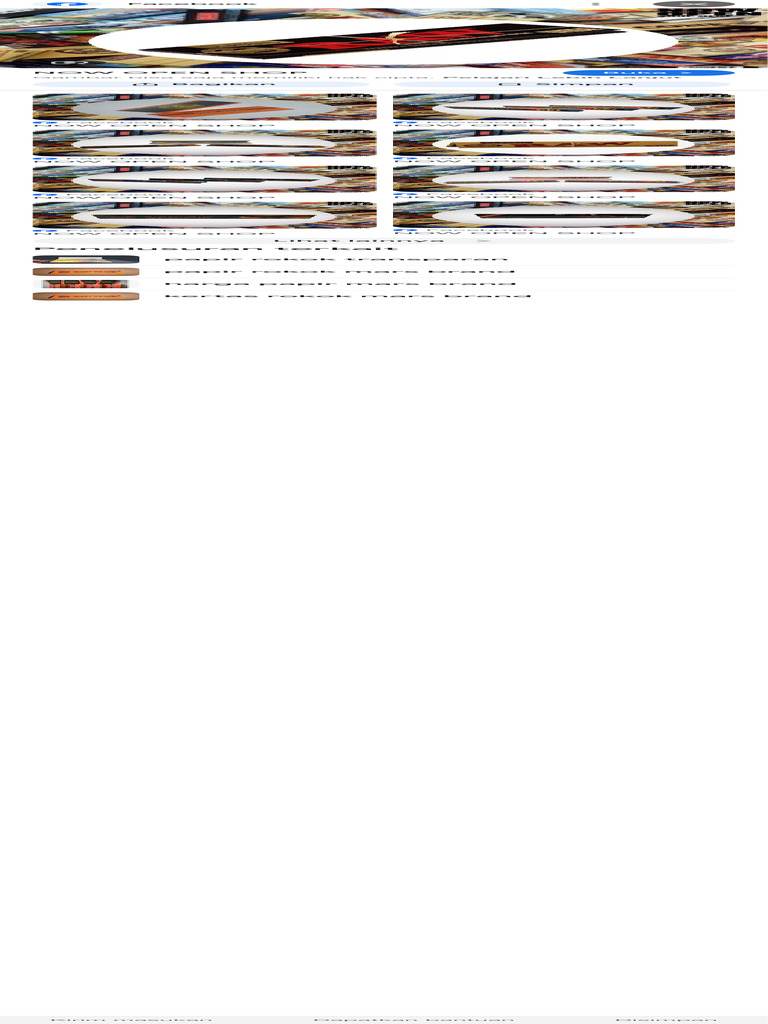 Harga Papir Rokok Mars Brand | PDF