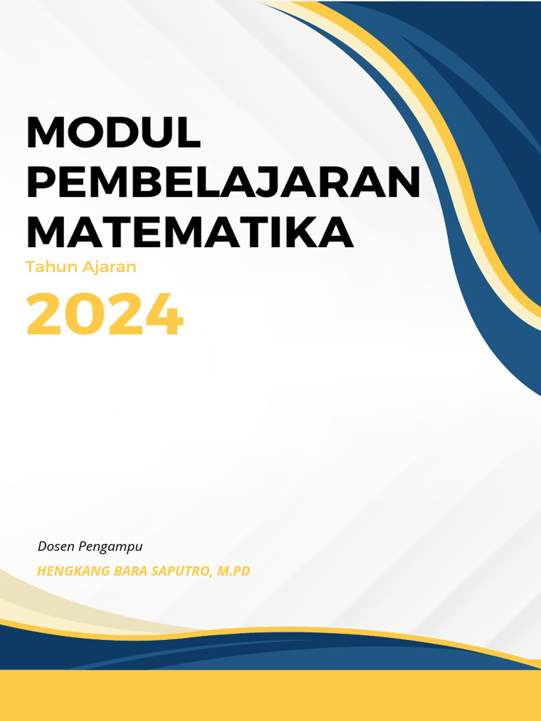 Modul P3 Matematika | PDF