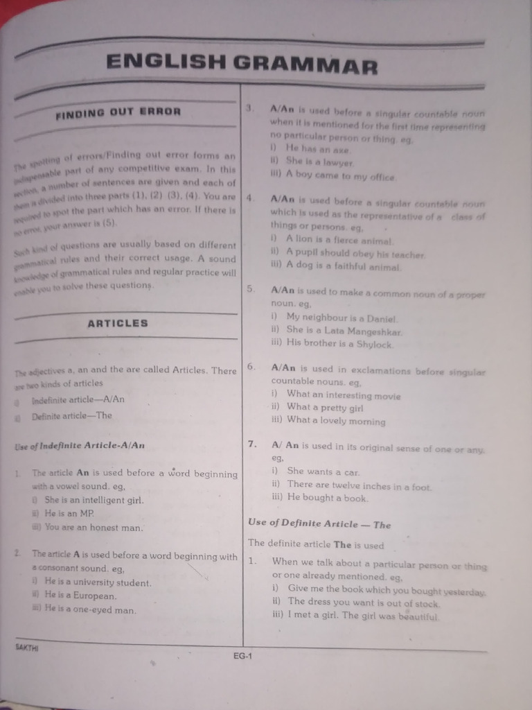 English Grammar Mba | PDF