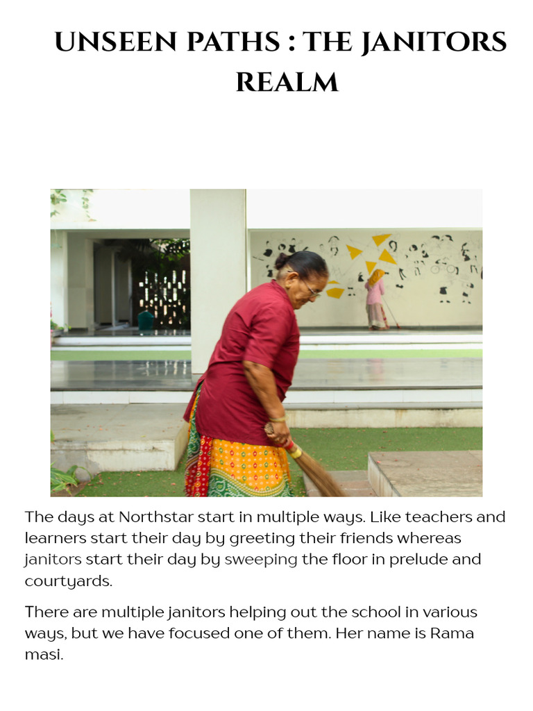 Life of a Janitor at Northstar | PDF