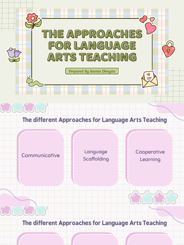 Language Arts Teaching Approaches | PDF