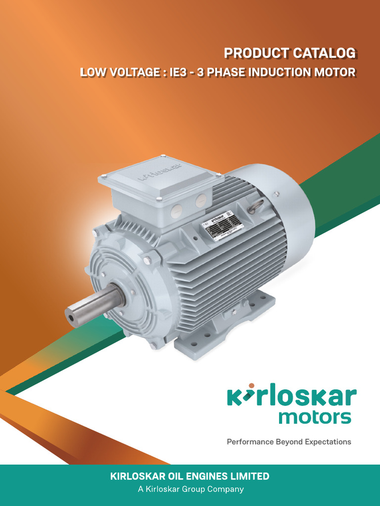 IE3 - 3Ph Induction Motor Catalog | PDF | Engineering Tolerance ...