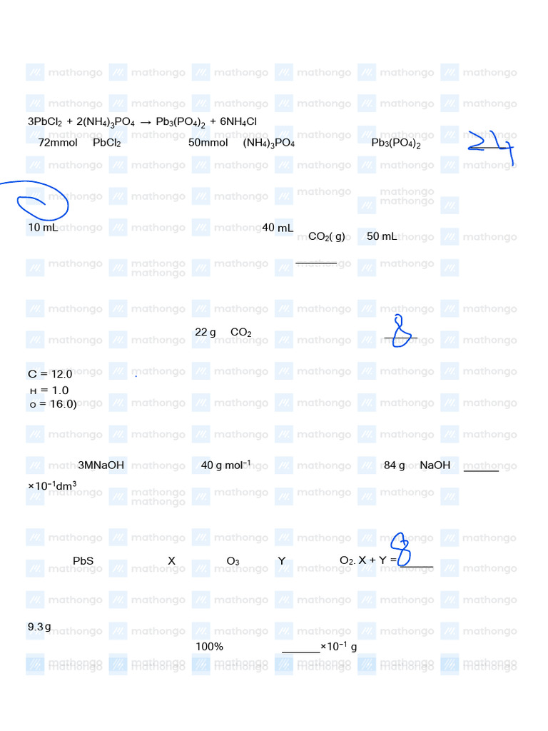 JEE Main 2024 Chemistry Question Bank | PDF | Mole (Unit) | Chemical ...