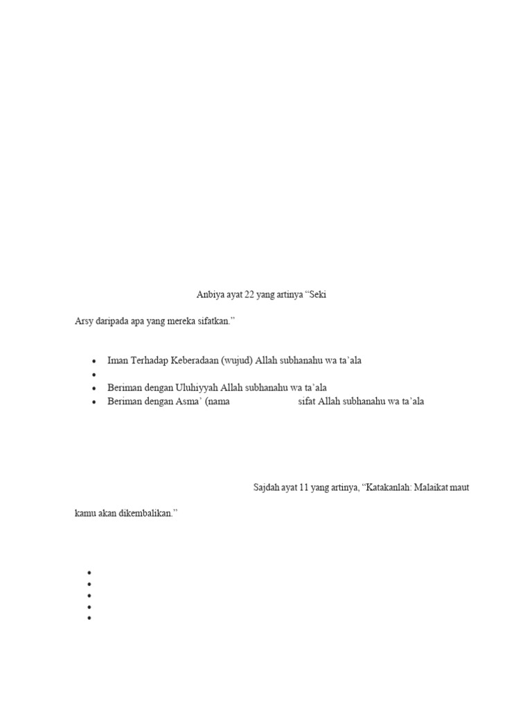 Rukun Iman Dan Rukun Islam Dalam Islam Pdf