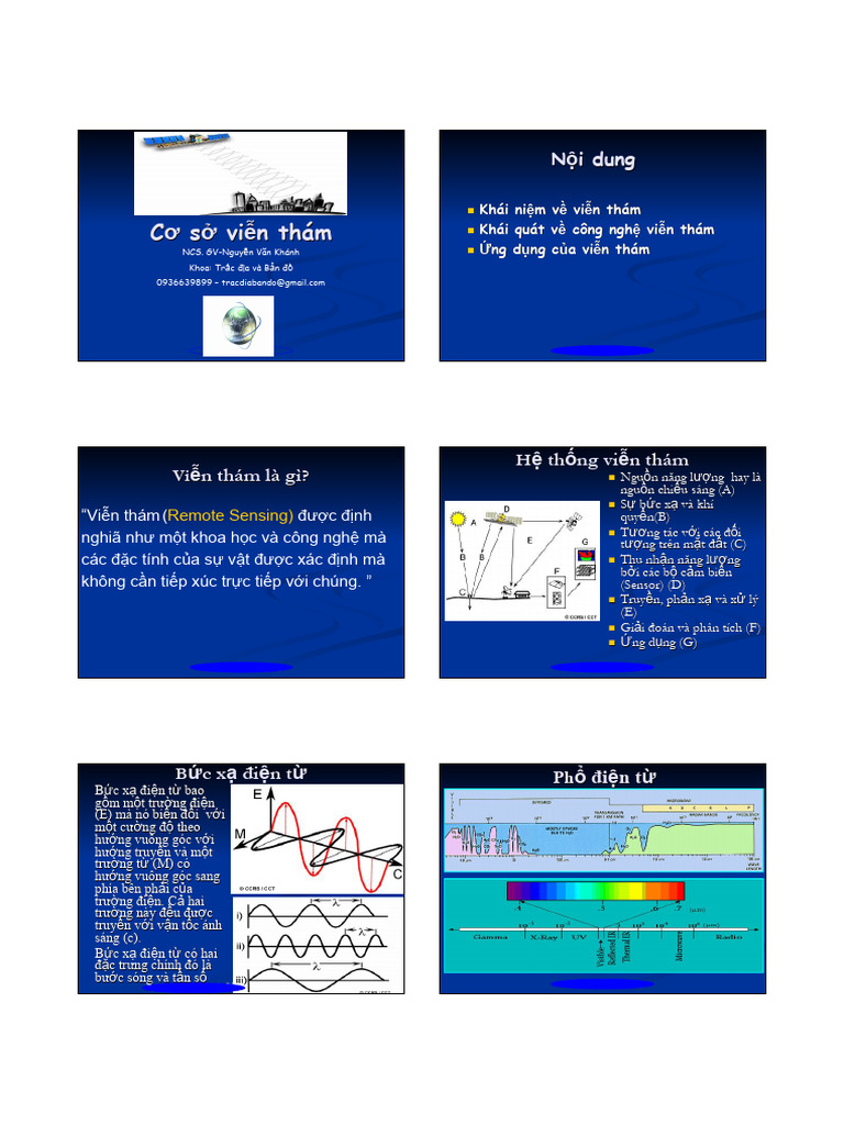 Remote Sensing Lecture | PDF